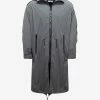 Givenchy Grey Reflective Nylon Parka Clothing