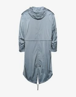 Givenchy Grey Reflective Nylon Parka Clothing