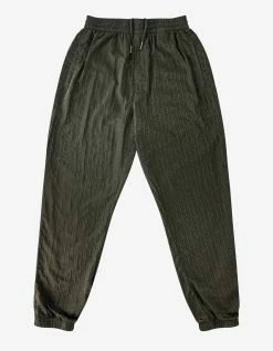Givenchy Khaki 4G Logo Nylon Track Pants Clothing