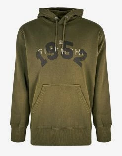 Givenchy Clothing Khaki MMW 1952 Print Hoodie