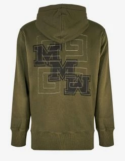 Givenchy Clothing Khaki MMW 1952 Print Hoodie