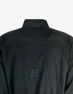 Cheap ✔️ Givenchy Midnight Blue 4G Logo Nylon Track Jacket 👏 9 Givenchy Midnight Blue 4G Logo Nylon Track Jacket