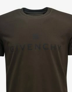 Givenchy Military Green Logo T-Shirt
