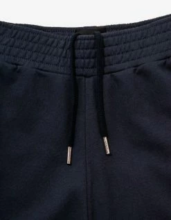 Givenchy Night Blue 4G Embroidery Sweat Shorts Clothing
