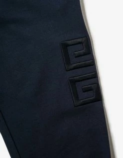 Givenchy Night Blue 4G Logo Sweat Pants Clothing