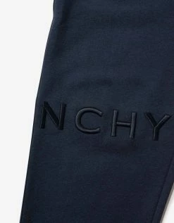 Givenchy Night Blue 4G Logo Sweat Pants Clothing