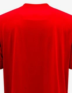 Givenchy Red Slogan Oversized T-Shirt Clothing