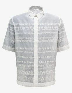 Givenchy Clothing White Josh Smith Short Sleeve Shirt