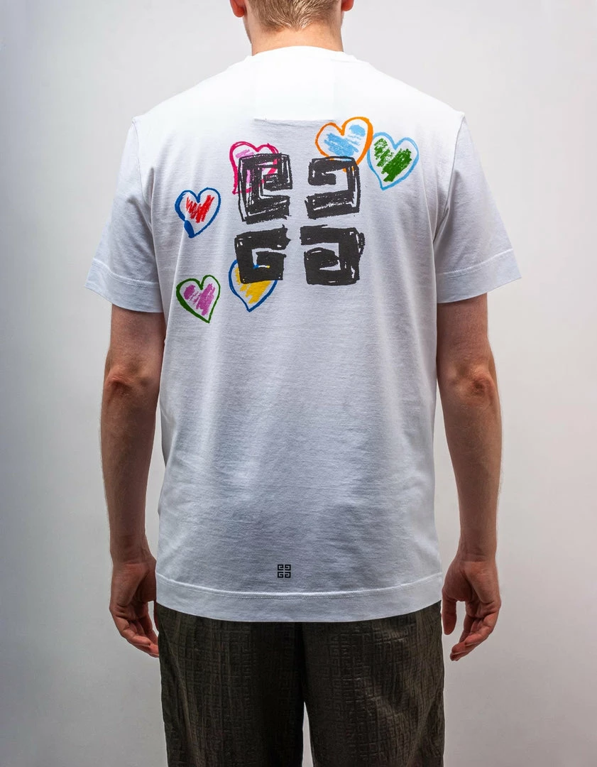 Coupon ๐ Givenchy Clothing White Peace Graphic Print T-Shirt ๐งจ 6 Givenchy Clothing White Peace Graphic Print T-Shirt