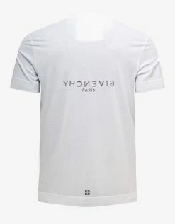 Givenchy Clothing White Reverse Logo T-Shirt