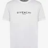Promo ๐ Givenchy Clothing White Vintage Logo Slim Fit T-Shirt ๐ 1 Givenchy Clothing White Vintage Logo Slim Fit T-Shirt