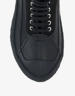 Jil Sander Black High Top Trainers