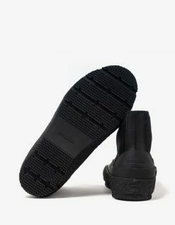 Jil Sander Black High Top Trainers