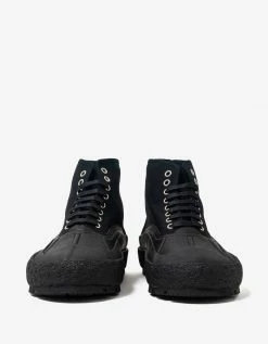 Jil Sander Black High Top Trainers
