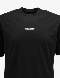 Jil Sander Plus Black Logo T-Shirt