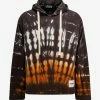 Jil Sander Clothing Plus Brown Tie Dye Hoodie