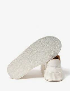 Jil Sander White Leather Trainers