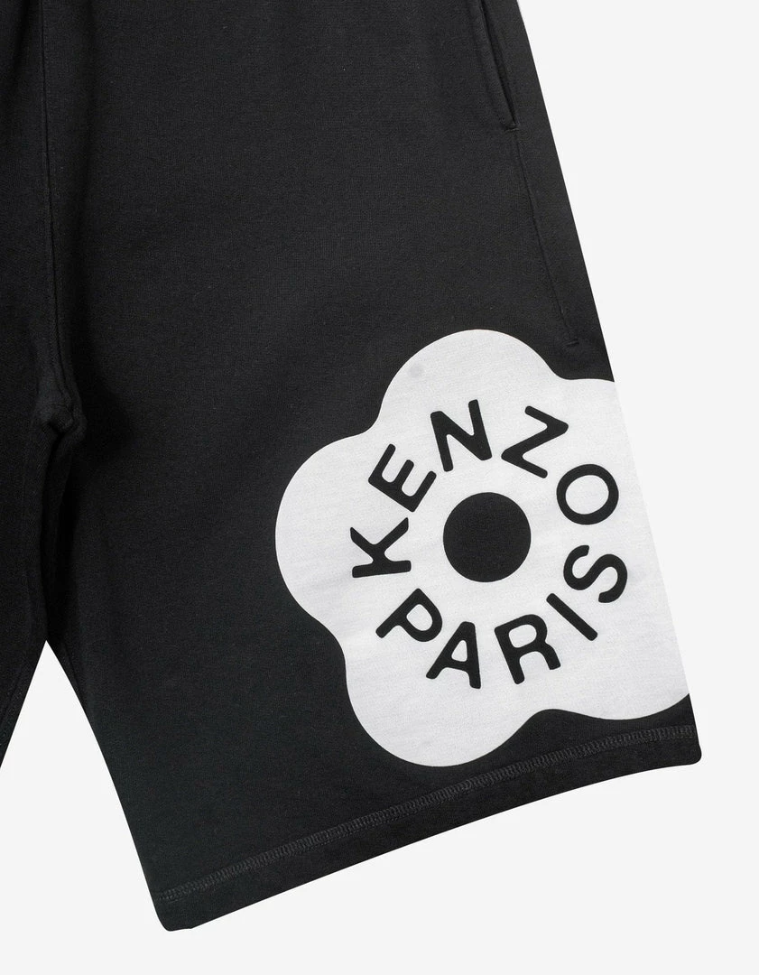 Outlet ⌛ Kenzo Clothing Black Flower Sweat Shorts ⭐ 6 Kenzo Clothing Black Flower Sweat Shorts