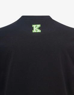 Black 'Kenzo Pixels' Oversized T-Shirt
