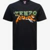 Black 'Kenzo Pixels' Oversized T-Shirt