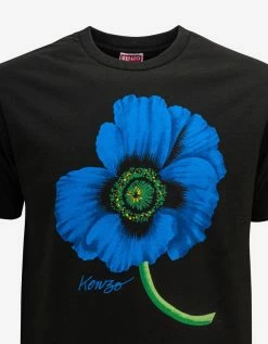 Black Kenzo Poppy T-Shirt