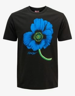 Black Kenzo Poppy T-Shirt