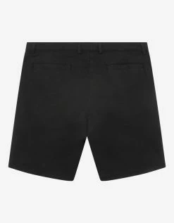Kenzo Black Logo Chino Shorts