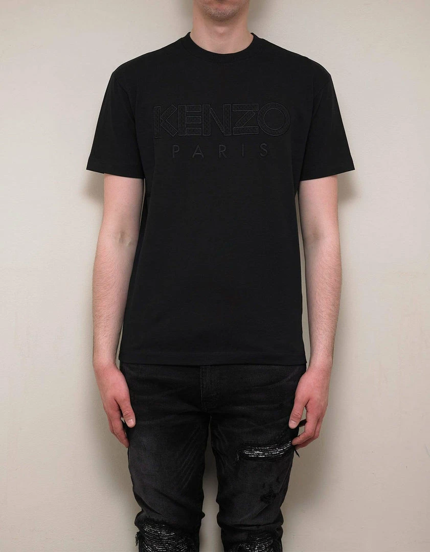 Cheap โค๏ธ Kenzo Black Logo Embroidery T-Shirt Clothing ๐ 5 Kenzo Black Logo Embroidery T-Shirt Clothing