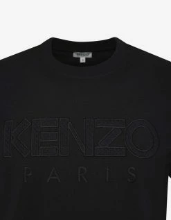 Cheap โค๏ธ Kenzo Black Logo Embroidery T-Shirt Clothing ๐ 12 Kenzo Black Logo Embroidery T-Shirt Clothing