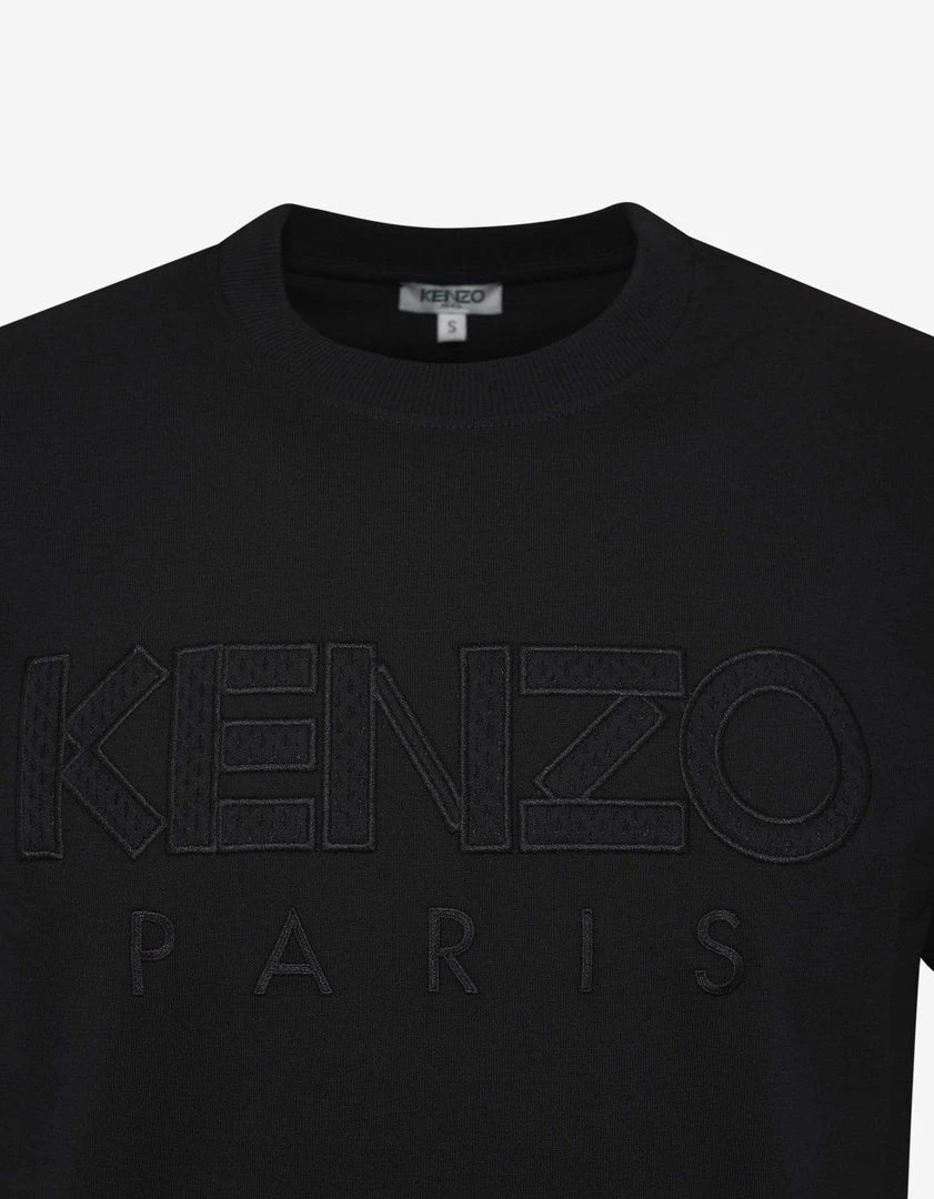 Cheap โค๏ธ Kenzo Black Logo Embroidery T-Shirt Clothing ๐ 7 Kenzo Black Logo Embroidery T-Shirt Clothing