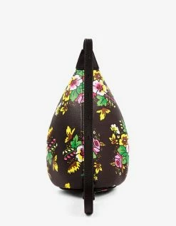 Kenzo Accessories Black Pop Bouquet Courier Shoulder Bag