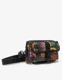 Kenzo Accessories Black Pop Bouquet Messenger Shoulder Bag
