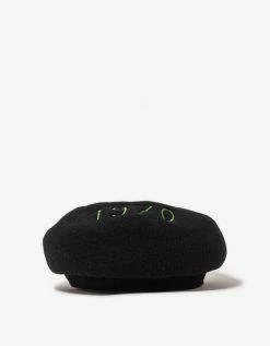 Kenzo Black Souvenir Woollen Beret