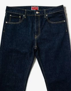 Kenzo Blue Bara Slim Fit Jeans Clothing