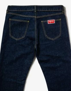Kenzo Blue Bara Slim Fit Jeans Clothing