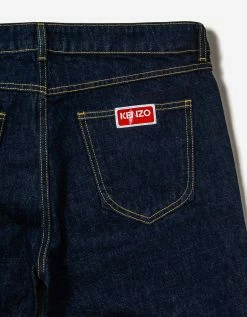 Kenzo Blue Bara Slim Fit Jeans Clothing