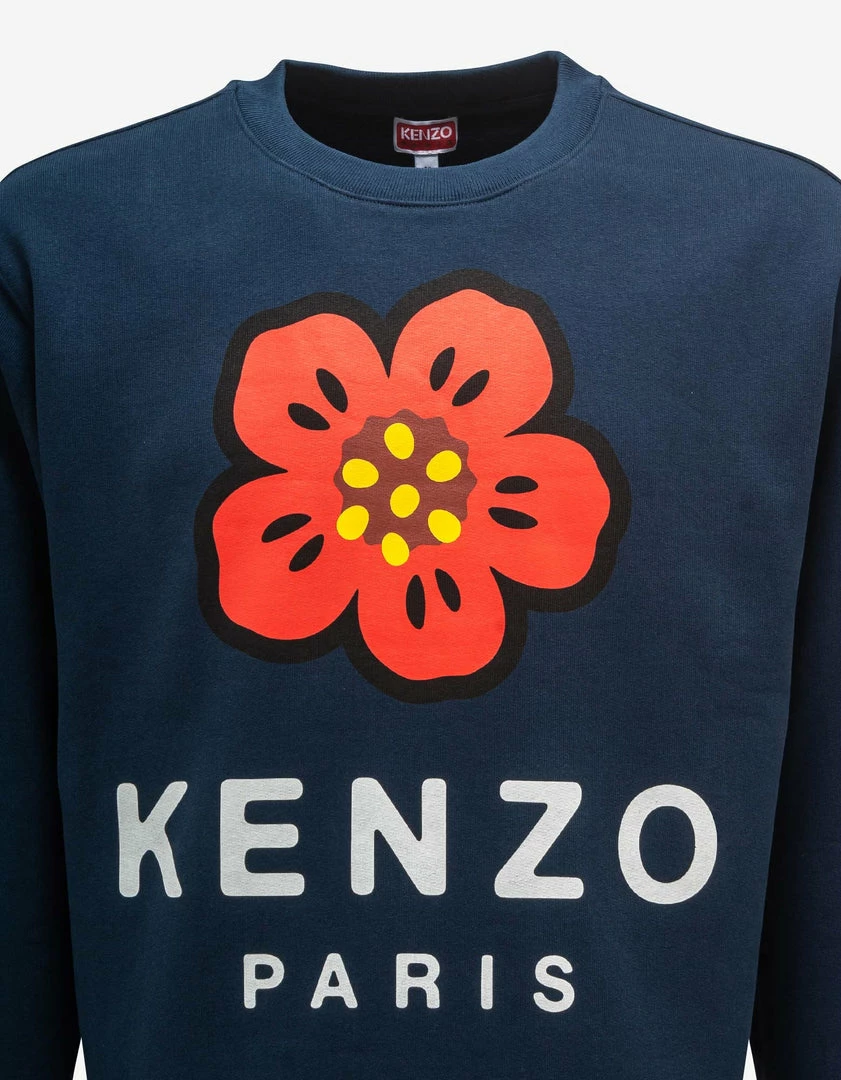 Best Sale 😉 Kenzo Blue Boke Flower Sweatshirt 💯 5 Kenzo Blue Boke Flower Sweatshirt