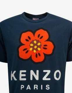 Brand new 🛒 Kenzo Clothing Blue Boke Flower T-Shirt ✔️ 8 Kenzo Clothing Blue Boke Flower T-Shirt