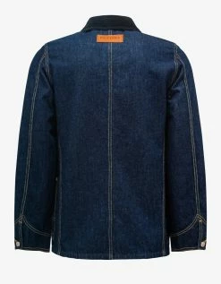 Blue Kenzo Poppy Workwear Denim Jacket Clothing