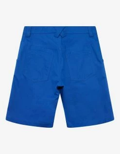 Kenzo Clothing Blue Square Logo Tailored Shorts
