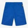 Top 10 ๐ Kenzo Clothing Blue Square Logo Tailored Shorts ๐ 2 Kenzo Clothing Blue Square Logo Tailored Shorts