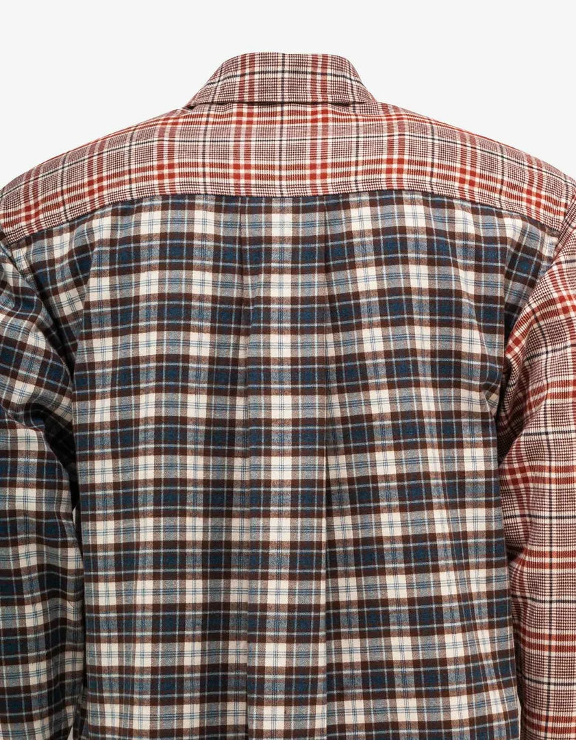 New โญ Kenzo Clothing Bordeaux Checked Oversized ๐ Shirt ๐ 7 Kenzo Clothing Bordeaux Checked Oversized Shirt