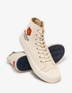 Cream Kenzoschool High Top Trainers