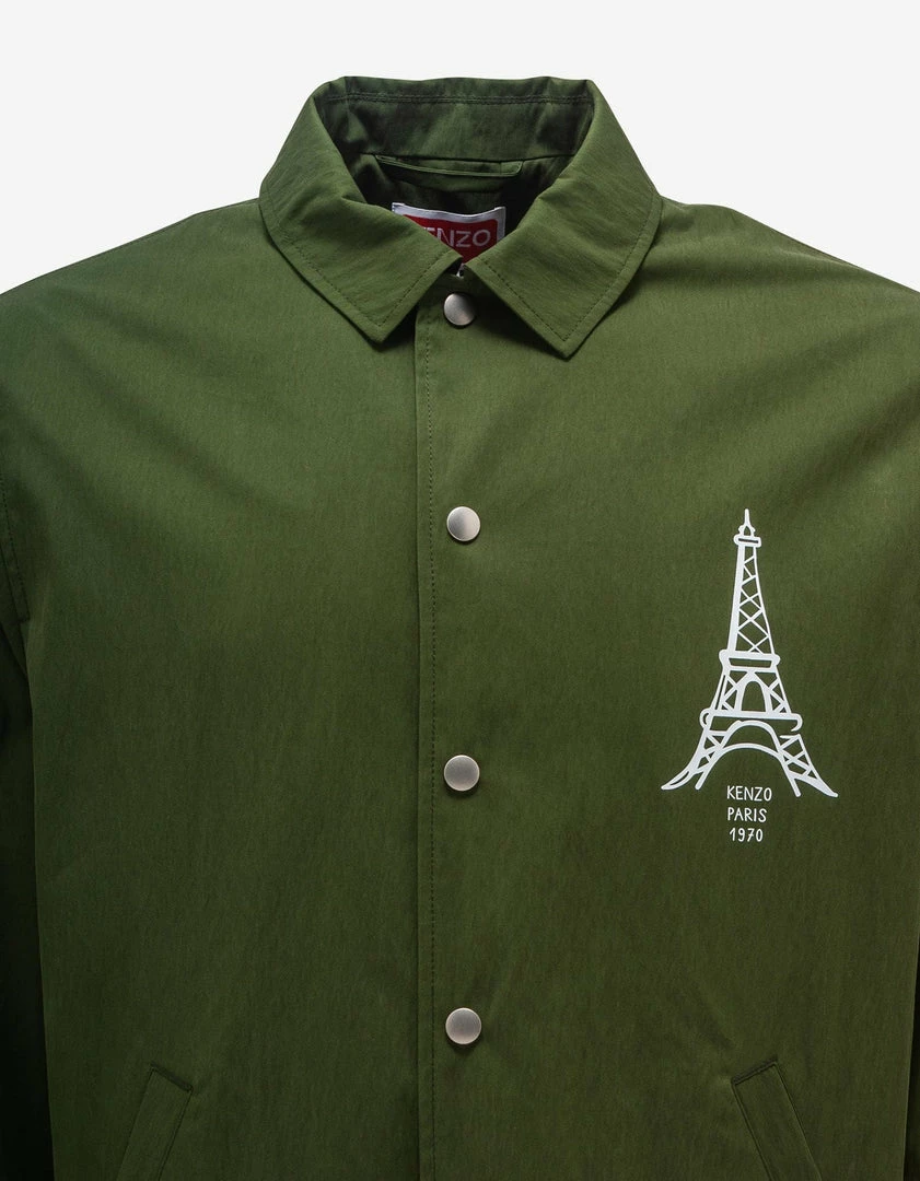 Flash Sale ❤️ Kenzo Dark Khaki Paris-Japan Coach Jacket Clothing ✔️ 5 Kenzo Dark Khaki Paris-Japan Coach Jacket Clothing