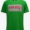 Green Kenzo Paris Classic T-Shirt Clothing