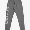Kenzo Grey Logo Print Sweat Pants Clothing