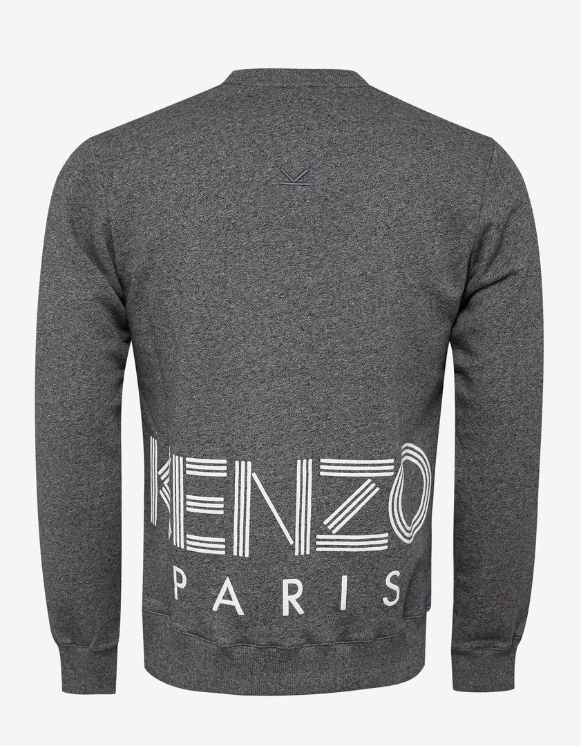 Brand new π Kenzo Clothing Grey Rear Logo Print Sweatshirt π― 4 Kenzo Clothing Grey Rear Logo Print Sweatshirt