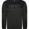 New π Kenzo Khaki Dual-Fabric Sweatshirt Clothing π 1 Kenzo Khaki Dual-Fabric Sweatshirt Clothing