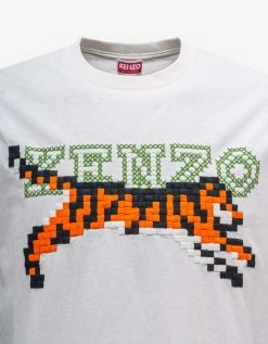 Off White 'Kenzo Pixels' Oversized T-Shirt
