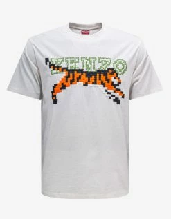 Off White 'Kenzo Pixels' Oversized T-Shirt